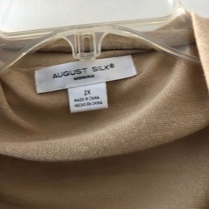 August, silk  duster